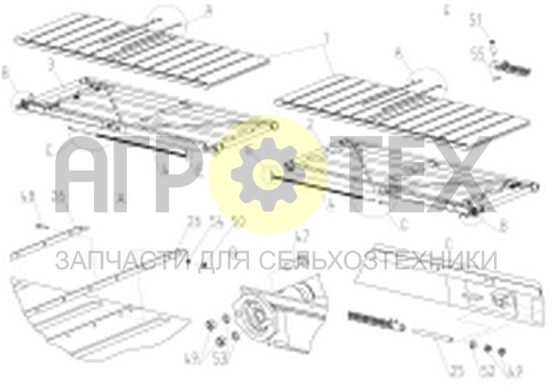 Чертеж Транспортеры (9-18.04.000Ф)